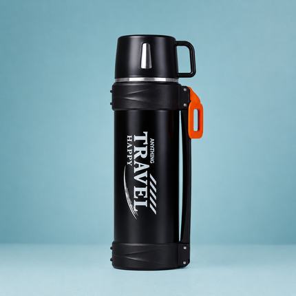 Sitarayuri 1600ml Vacuum Flask Stainless Steel Insulated Hot Cold Coffee Tea Water Travel Bottle