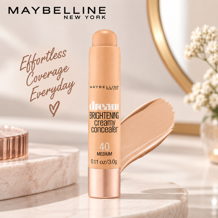 Maybelline Dream Brightening Concealer 40 Medium – Rozjasňující korektor s krytím