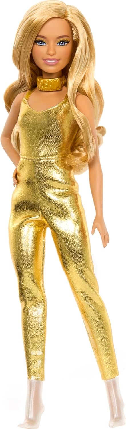 Barbie 65th Anniversary Commemorative Doll – Special Edition Collectible Celebrating 65 Years of Barbie – HRH19