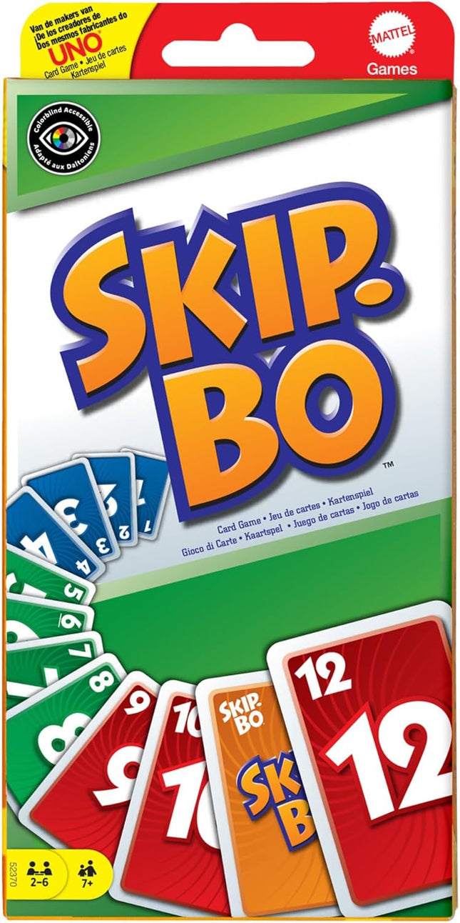Mattel Games Skip-Bo Card Game