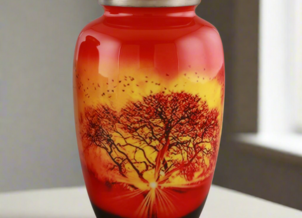 Royal Rapture Urn for ashes Jar Cremation Funeral Memorial Love Urns Decorative Adult Human Child 10" Large (RJM09)