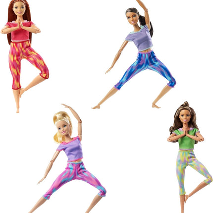 Barbie Fashionistas Doll Assortment - Diverse & Inclusive Fashion Dolls with Unique Looks (Styles May Vary) - FTG80