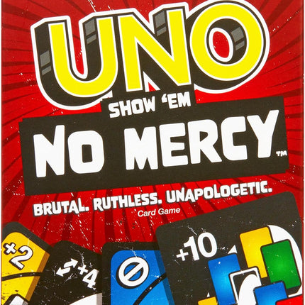 Mattel Card Games for Kids & Family – UNO, Flip, No Mercy, Skip-Bo, Blink & Phase 10 Gift
