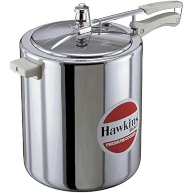 Hawkins Bigboy Pressure Cooker, 14 Litre, Silver BB14,BB18,BB22