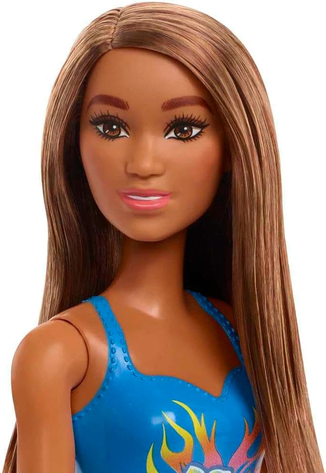 Barbie Beach Doll Assortment – Stylish Swimsuit Fashion Doll with Diverse Looks (Styles May Vary) – DWJ99