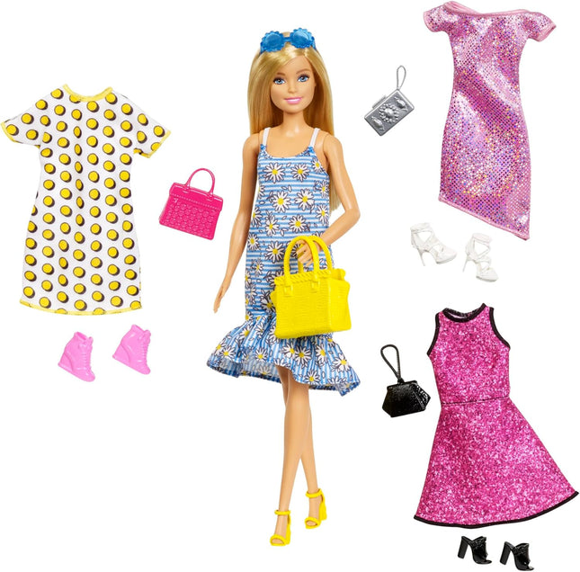 Barbie Fashion Doll with Accessories – Modern On-Trend Outfit for Imaginative Fashion Play – JCR80