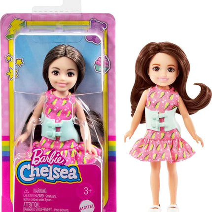 Barbie Chelsea & Friends Doll Assortment - 14 cm Mini Doll with Unique Outfits & Accessories (Styles May Vary) - DWJ33
