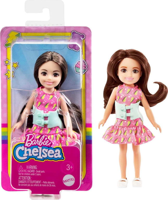 Barbie Chelsea & Friends Doll Assortment – 14 cm Mini Doll with Unique Outfits & Accessories (Styles May Vary) – DWJ33
