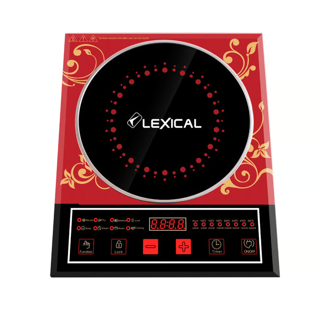 Lexical Induction Cookers Collection | Induction Cooker 2200W Electric Hob | Models LIC-2782 | Electric Hob | Portable Cooker | Hot Plate | Kitchen Cooking