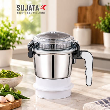 Sujata Indian Mixer Grinder Replacement Jar Wet Grinder Dome Jar Chutney Jar Spare Jar
