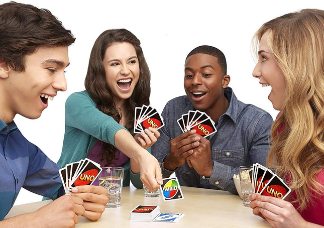 Mattel Games UNO + UNO Flip! Card Game Bundle