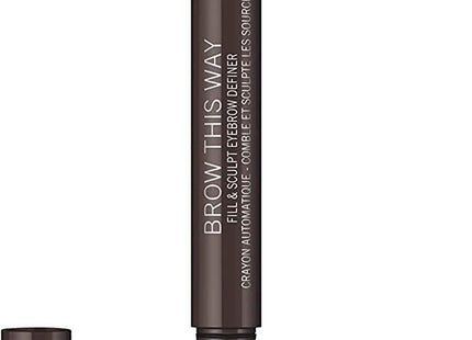 Rimmel London Brow This Way Fill & Sculpt Eyebrow Definer 003 Dark Brown | Dual-Ended Brow Pencil with Spoolie