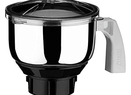 Preethi Mixer Grinder Jar MGA 504 / MGA 511 / MGA 514  Compatible with Blue Leaf Diamond, Platinum, Popular Galaxy  Chutney Jar, Dry Jar, Liquid Jar  4‑Pin Jar for All Models