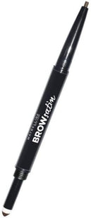Maybelline Brow Satin Eyebrow Pencil Duo Black Brown 2-in-1 Brow Pencil & Filling Powder, Natural Looking Fuller Brows, Long-Lasting, Smooth Application