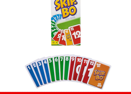 Mattel Card Games Kids Family UNO Flip No Mercy SkipBo Blink Phase 10 Gift Table Top Christmas
