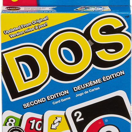 Mattel Card Games for Kids & Family – UNO + Flip, Pic Flip, DOS & ICONIC