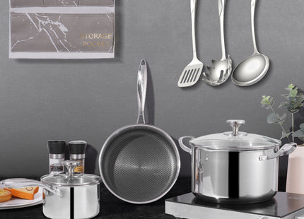 Winning Star Cookware Sets Collection | 10 Piece Cookware Set 23.5 2.3 Litre, 10 Piece Stainless Steel Cookware Set 24 6.5 Litre, 6 Piece Stainless Steel Cookware Set 24 1.4 Litre | Models ST-5219, ST-5101, ST-5215 | Pots And Pans | Cooking Pots |...