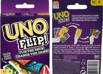 Mattel Card Games Kids Family UNO Flip No Mercy SkipBo Blink Phase 10 Gift Table Top Christmas