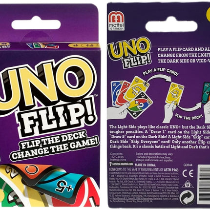 Mattel Card Games for Kids & Family – UNO, Flip, No Mercy, Skip-Bo, Blink & Phase 10 Gift