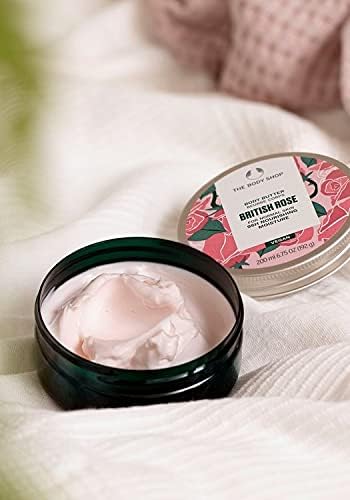 The Body Shop British Rose Body Butter 50ml | Vegan Body Moisturiser for Normal Skin