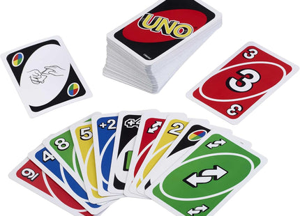 Mattel Card Games Kids Family UNO Flip No Mercy SkipBo Blink Phase 10 Gift Table Top Christmas