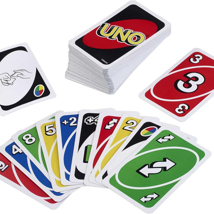 Mattel Card Games for Kids & Family – UNO, Flip, No Mercy, Skip-Bo, Blink & Phase 10 Gift