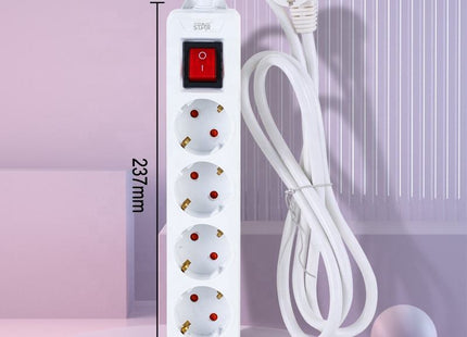 Winning Star Extension Sockets & Plug Adapters Collection | Power Socket Adapter 4 outlets 2500W 2 USB 1 Type-C 4 outlets + 2 USB + 1 Type-C, 3m cable, Power Socket Adapter 4 outlets 2500W EU Plug Silver 4 outlets, 5m cable, Power Socket Adapter...