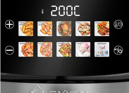 Lexical Air Fryers Collection – 9L & 12L Digital Air Fryers | 1600W, 2100W & 2350W| Digital Air Fryer | Large Air Fryer