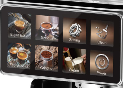 Lexical LEM Automatic Coffee Machine | Espresso Maker | Coffee Maker | Cappuccino Machine | Latte Maker