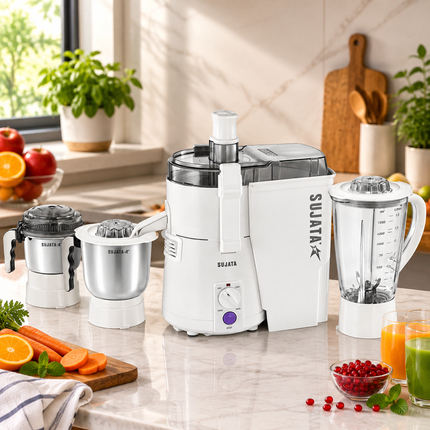 Sujata Powermatic Maxima 900W Indian Juicer Mixer Grinder for Grinding Blending and Juicing