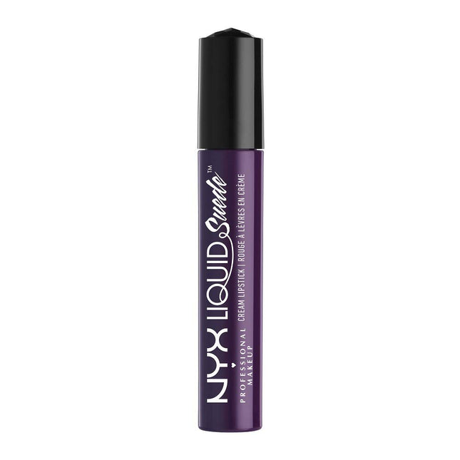 NYX Professional Makeup Liquid Suede Cream Lipstick Subversive Socialite (Wine Purple) Matte Liquid Lipstick, Long-Lasting, Highly Pigmented, Smooth Creamy Finish, Smudge-Resistant