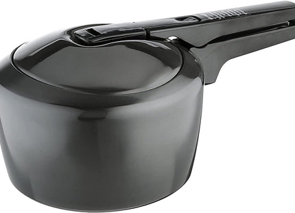 HAWKINS Futura Pressure Cooker, Hard Anodised Inner Lid Pressure Cooker, Small Cooker, Black