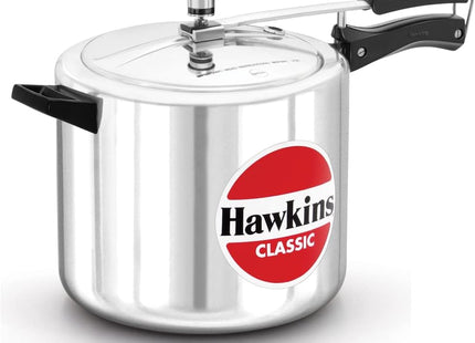 Hawkins Classic Aluminium Pressure Cooker for Kitchen | Gas & Induction Compatible | Durable Safety Valve | India