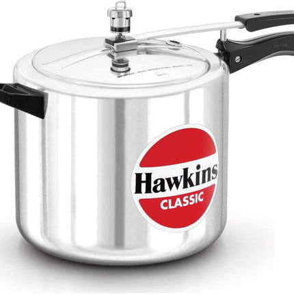 Hawkins Classic Aluminium Pressure Cooker 1.5L to 10L Silver Cooker Pressure Regulator