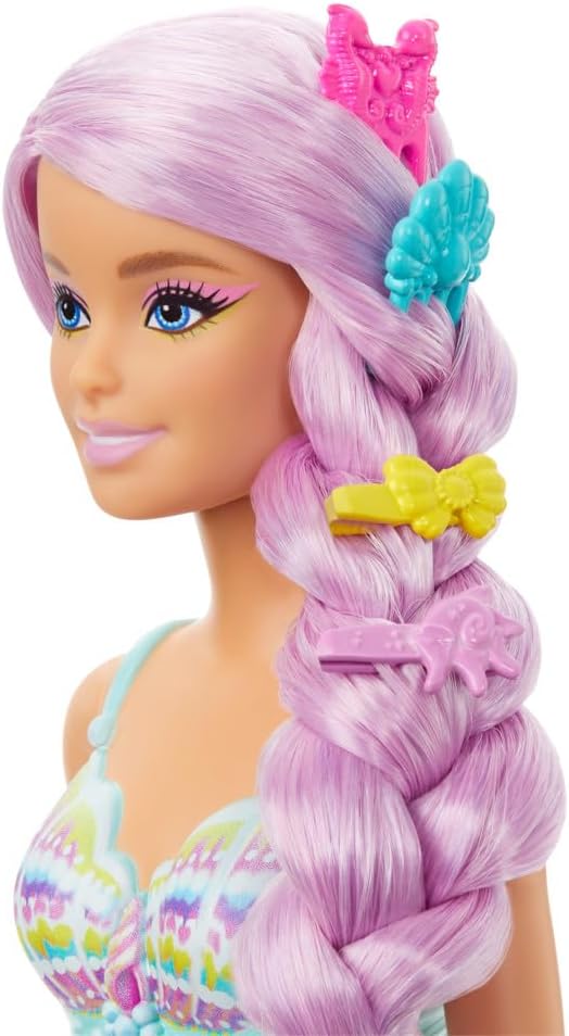 Barbie Fashionistas Doll with Accessories – Modern Inclusive Look with On-Trend Outfit – HRR00