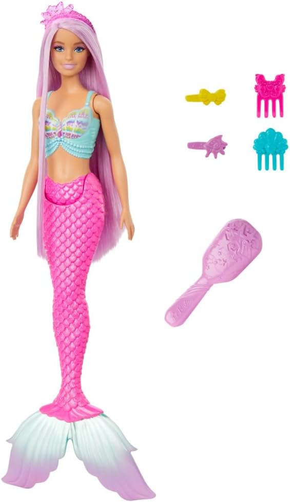 Barbie Fashionistas Doll with Accessories – Modern Inclusive Look with On-Trend Outfit – HRR00