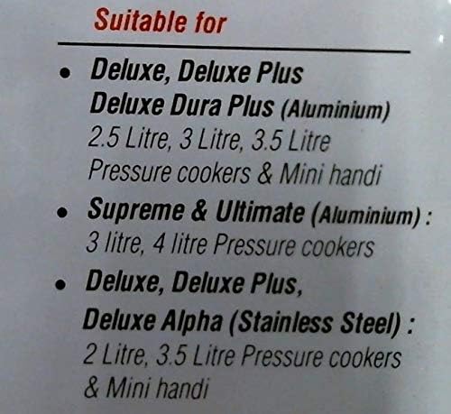 Prestige Pressure Cooker Gasket 60000, 180 mm