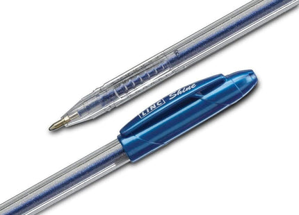 Linc 10 x Shine Sparkled GLITTER Gel Pens 0.7 mm FINE Tip 10 colours