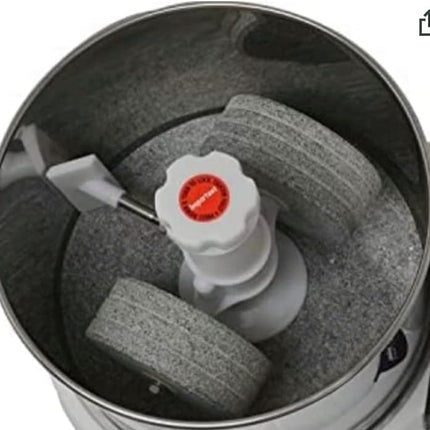 Premier Compact 2L Table Top Wet Grinder 110V with Atta Kneader and Coconut Scraper for Idli Dosa Batter