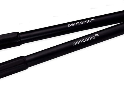 Pentonic Ballpoint Pens | Black, Blue & Red Ink | 0.7mm Fine Tip | Smooth Writing | Pack of 10