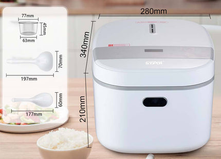 Winning Star Rice Cookers Collection | Electric Rice Cooker 1.8L 700W EU Plug Silver, Electric Rice Cooker 1.8L 700W UK Plug Silver, Electric Rice Cooker 2.8L 1000W EU Plug Silver, Electric Rice Cooker 2.8L 1000W UK Plug Silver, Smart Rice Cooker 5L...
