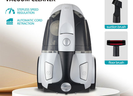 Winning Star Vacuum Cleaners Collection | Portable Dry Vacuum Cleaner 3L dust capacity 2200W EU Plug Silver, Portable Dry Vacuum Cleaner 3L dust capacity 2200W UK Plug Silver | Models ST-5053, ST-5053 | Portable Vacuum | Floor Cleaning | Home Cleaning