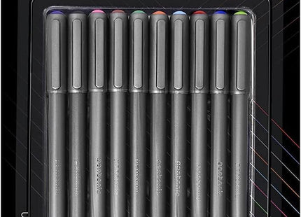 Pentonic Writing Pens | Gel Pen, Ballpoint Pen & Glitter Gel | 0.6mm/0.7mm/1.0mm | 10 & 12 Pack