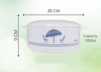 Cello CE-1.5L Chef Deluxe Termohrnce/termísa o objemu 1,5 litru s izolací, udržující teplotu jídla/chladící, s tvrdým silným dnem, 1500ml
