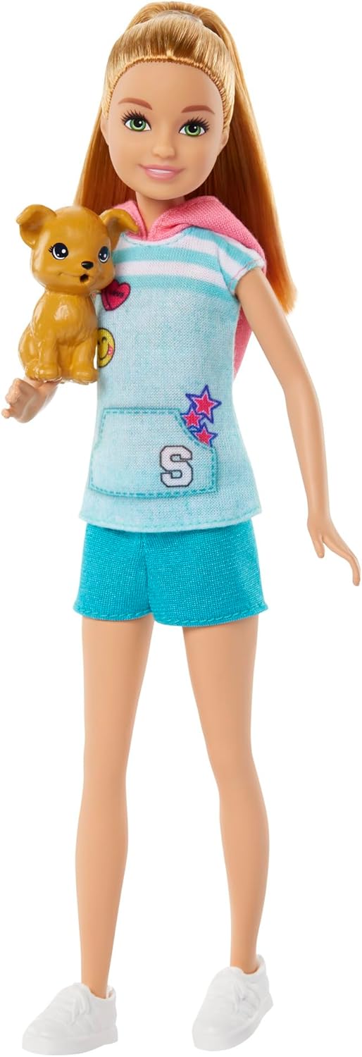 Barbie & Stacie to the Rescue – Barbie Doll with Heroic Movie Outfit & Accessories – HRM05