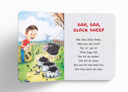 Nursery Rhymes Board Book (My First Book Series): Illustrated Classic Nursery Rhymes