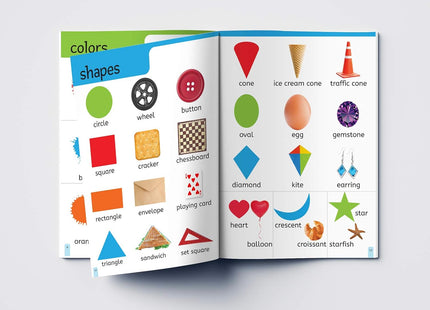 My First 1000 Words: Early Learning Picture Book to learn Alphabet, Numbers, Shapes and Colours, Transport, Birds and Animals, Professions, Opposite Words,