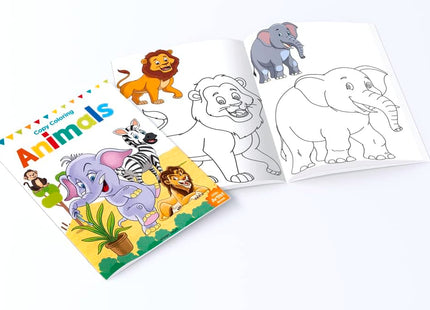 Colouring Books Boxset: Pack of 12 Copy Colour Books For Children (Creative Crayons)