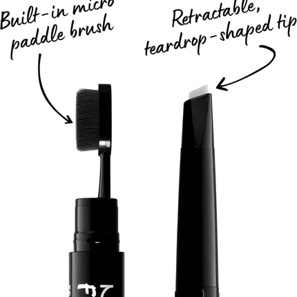 NYX Professional Makeup Fill And Fluff Eyebrow Pomade Pencil Clear Brow Pencil