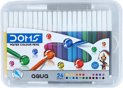 DOMS Art Supplies for Kids Oil Pastels, Crayons, Watercolour Cakes, Brush Pens, Pastel & Aqua Sketch Pens, Art Strokes Gifting Kit | Drawing, Colouring, Painting & School Crafts – Multiple Options